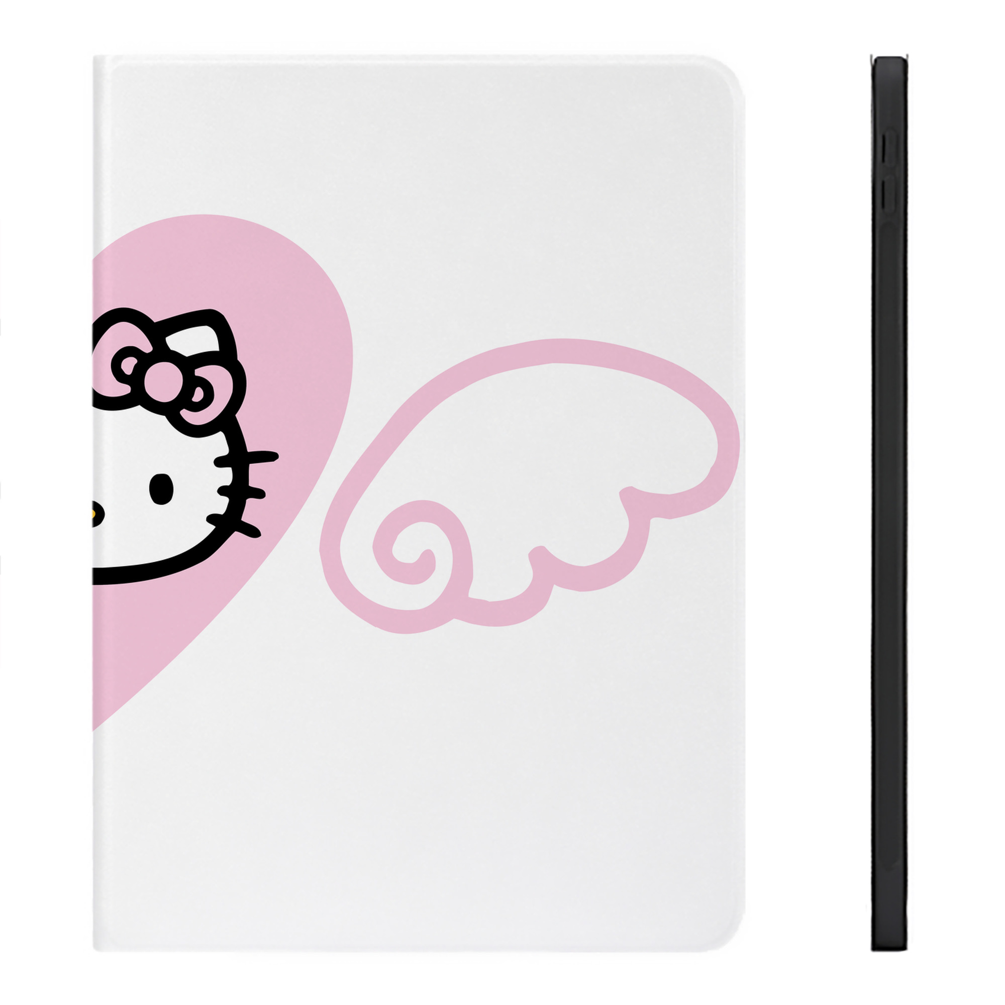 （画像用） Hello Kitty ハローキティ IPadケース ペンホルダー付き ブックスタイルデザイン